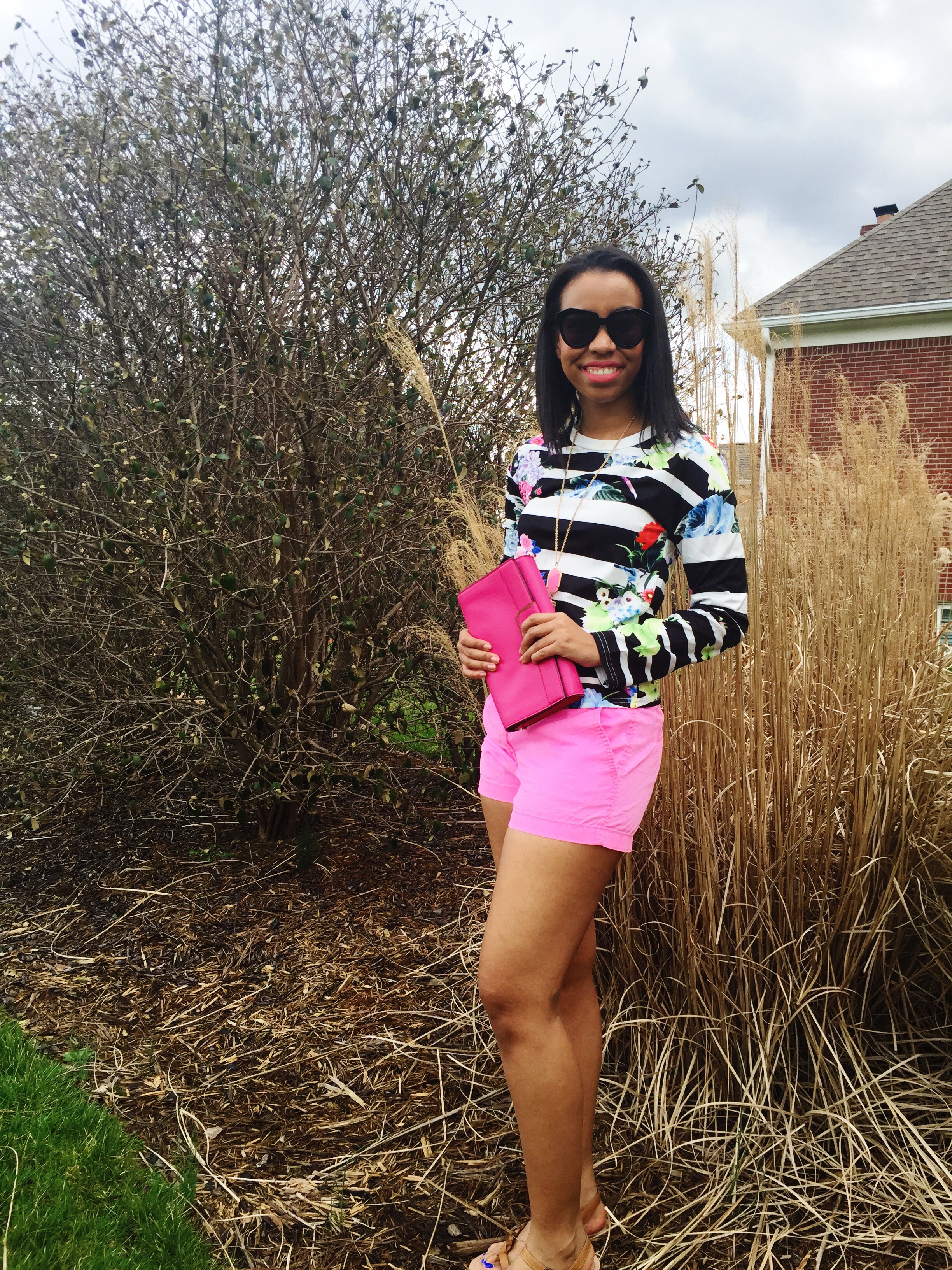Spring Florals or Stripes? (and a Giveaway!) - What Nicole Wore