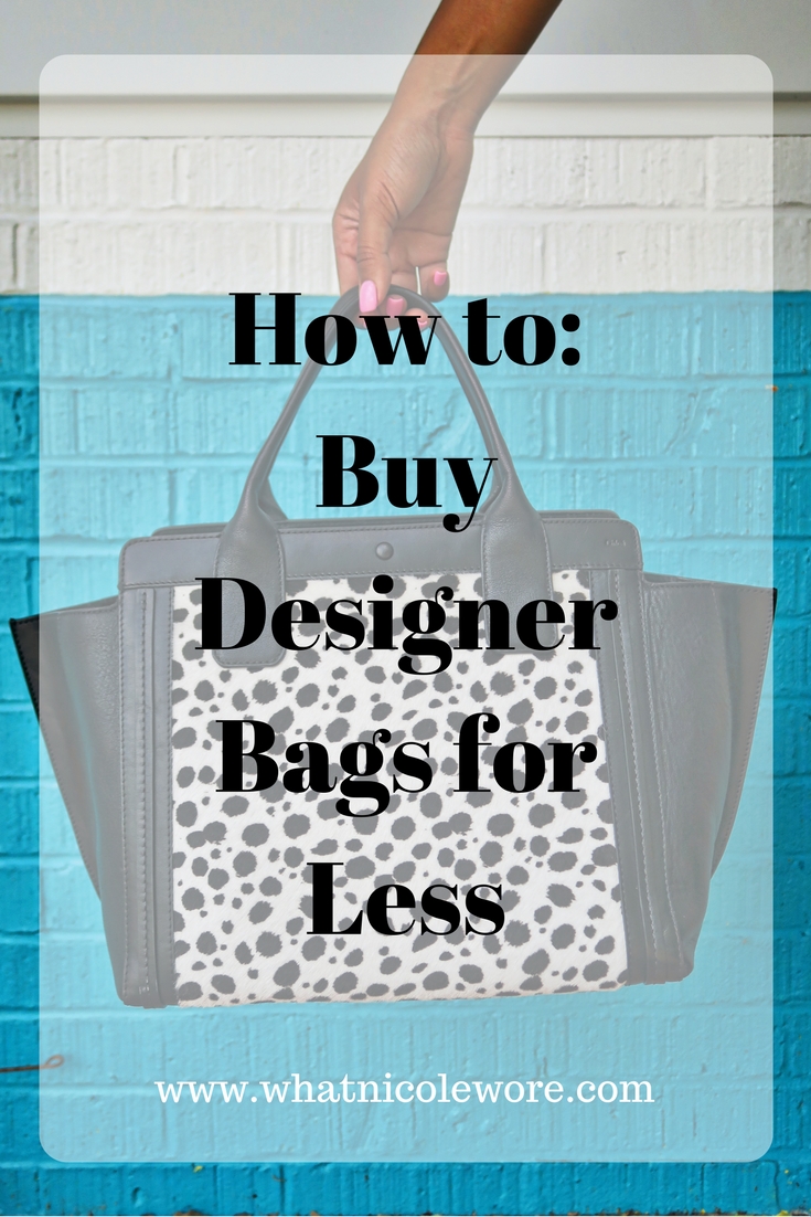 Designer Bags for Less