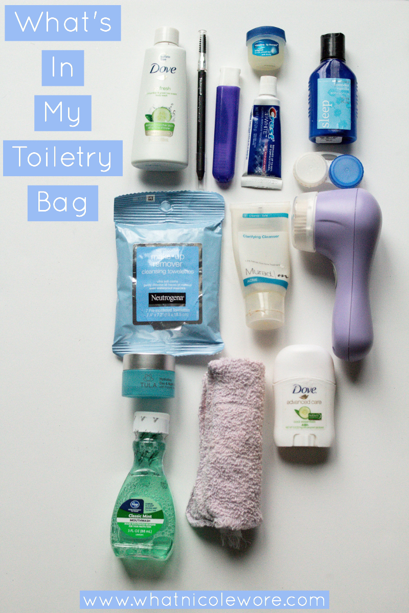 Travel  What I Pack in my Toiletry Bag - The Recruiter Mom