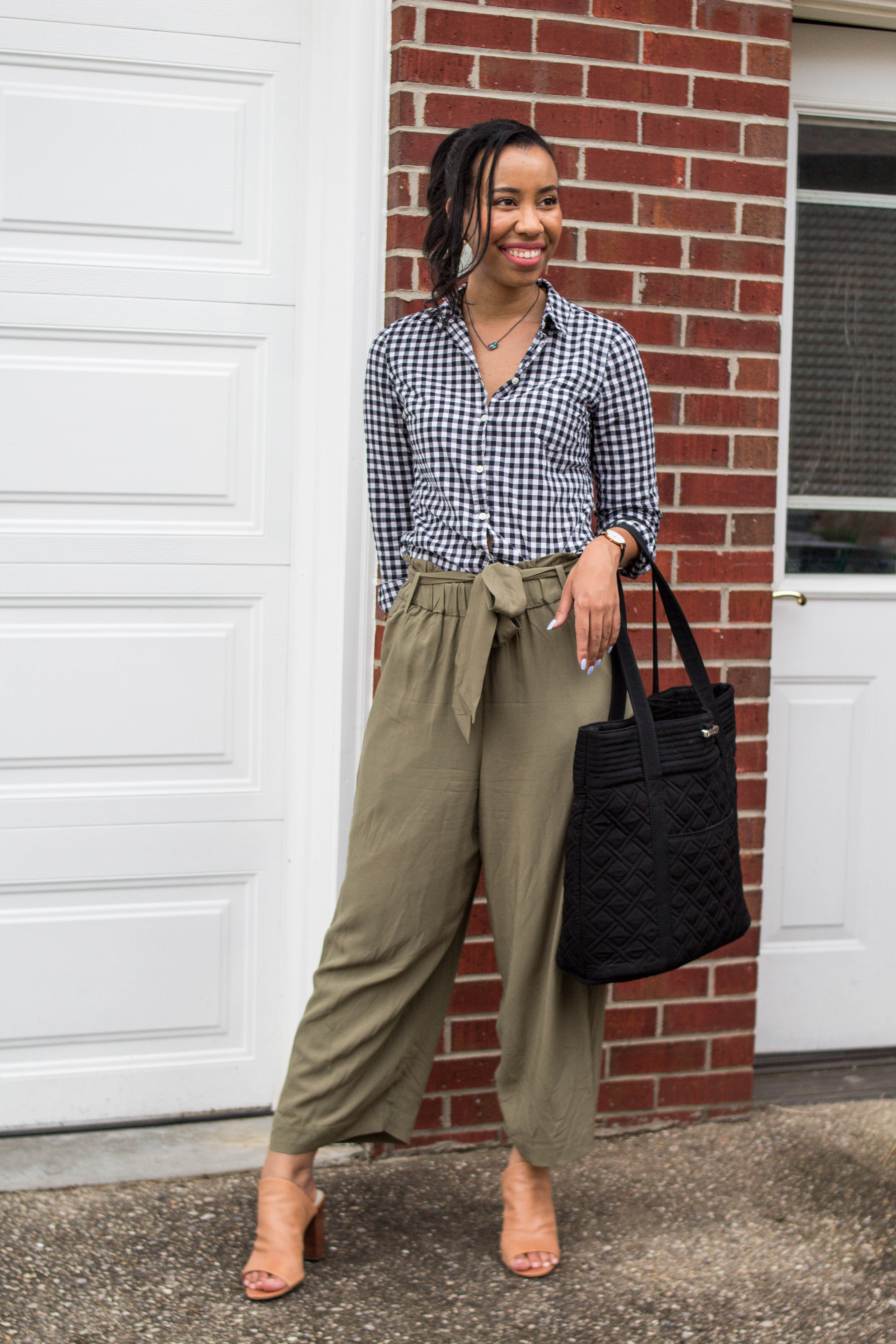 8 Ways to Wear a Gingham Shirt + Nordstrom Giveaway | Work Wear Tips